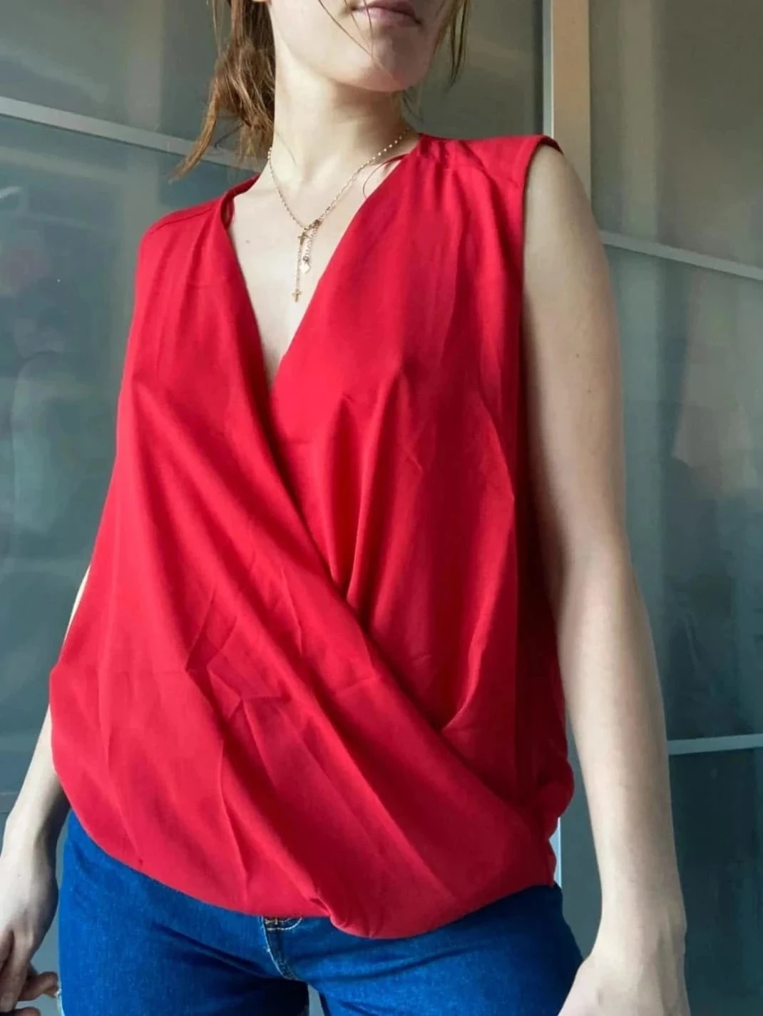 Blusa sem Manga top mango xs – photo 5